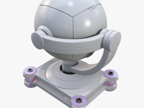 Spherical Camera 360 on Stand M1 3D 모델