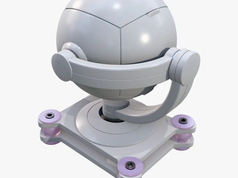 Spherical Camera 360 on Stand M1 3D Model