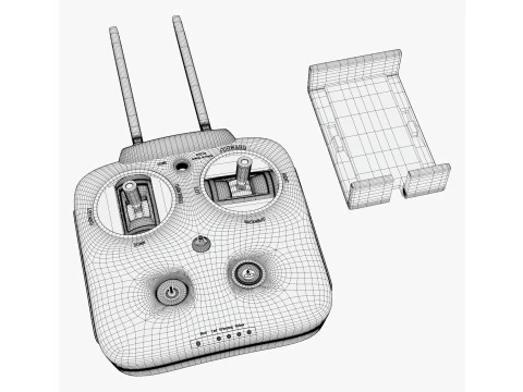 Telecomando drone M1 Modello 3D