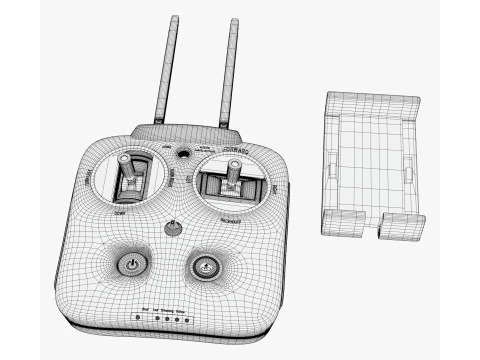 Telecomando drone M1 Modello 3D