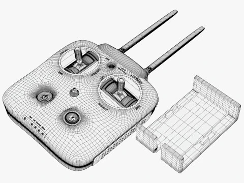 Telecomando drone M1 Modello 3D
