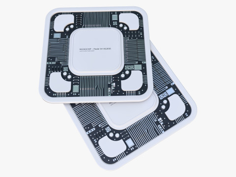 SciFi Microchip Board M1 3D Modell
