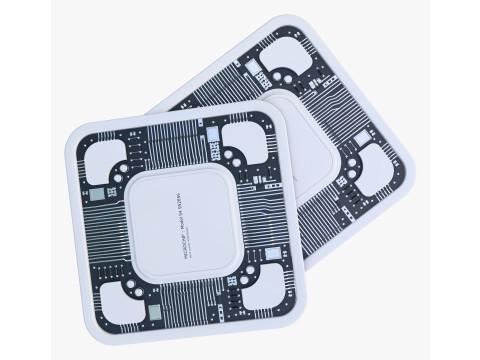 SciFi Microchip Board M1 3D Model