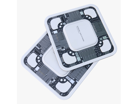 SciFi Microchip Board M1 3D Model