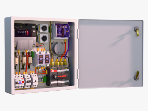 Electrical Power Distribution Box M1 3Dモデル
