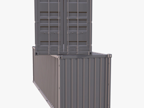 Cargo Shipping Container M1 Modelo 3D