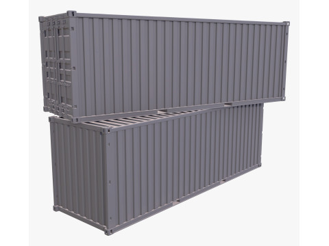 Cargo Shipping Container M1 Modelo 3D