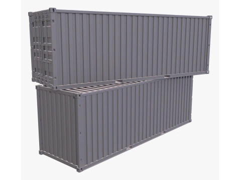 Cargo Shipping Container M1 3D Model