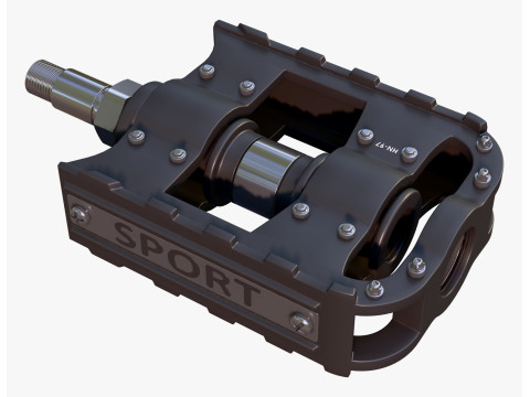 Bicycle Pedal Platform M1 3D Model