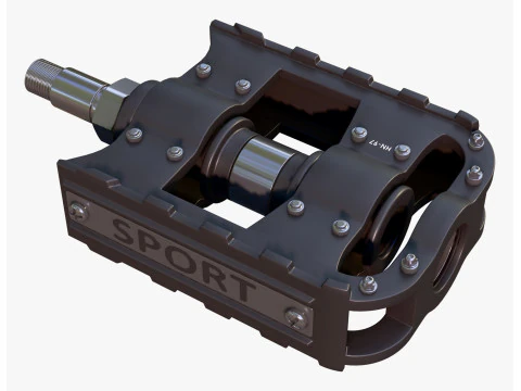 Bicycle Pedal Platform M1 3D Model