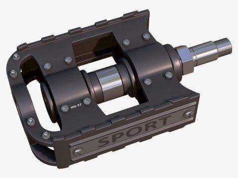 Bicycle Pedal Platform M1 3D Model