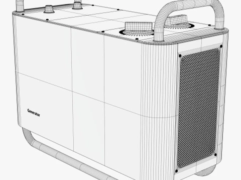 Kompakt Jenerat&ouml;r M1 3D Model