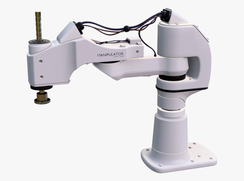 Industrial Robot Arm Manipulator M1 3D Modell .c4d .max .obj .3ds .fbx .stl .blend 