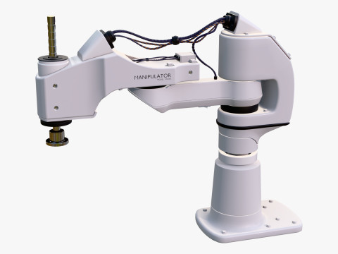 Industrial Robot Arm Manipulator M1 3D Model
