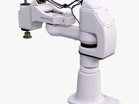 Industrial Robot Arm Manipulator M1 3D Model