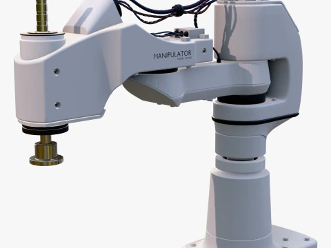 Industrial Robot Arm Manipulator M1 3D Model