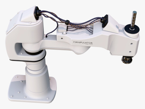 Industrial Robot Arm Manipulator M1 3D Modell