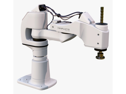Industrial Robot Arm Manipulator M1 3D Modell