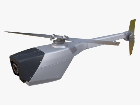 RC Helicopter Recon Drone M1 3Dモデル