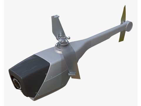 RC Helicopter Recon Drone M1 Modelo 3D
