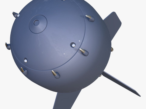 Air Dropped Bomb M1 Modello 3D