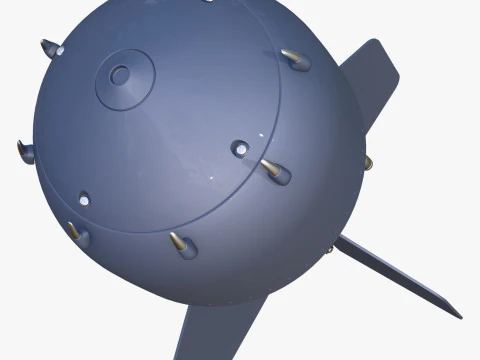 Air Dropped Bomb M1 3D Model
