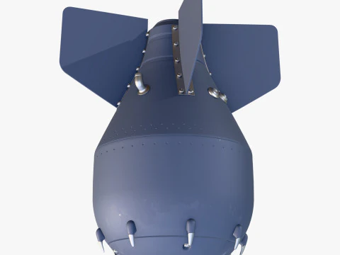Air Dropped Bomb M1 3D Model