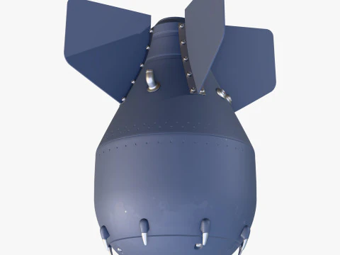 Air Dropped Bomb M1 3D Model