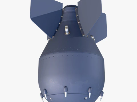 Air Dropped Bomb M1 3D Model