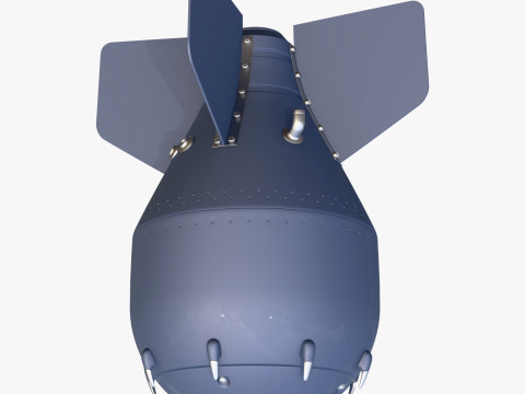 Air Dropped Bomb M1 Modello 3D
