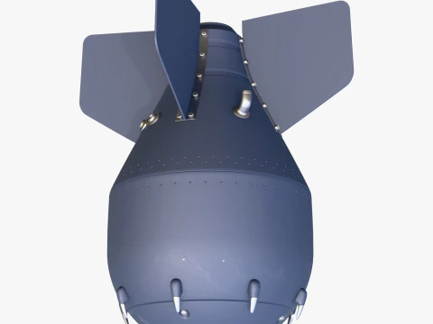 Air Dropped Bomb M1 3D Model
