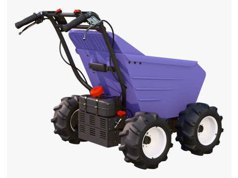 Motorized Mini Dumper M1 Model 3D