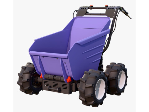 Motorized Mini Dumper M1 Model 3D