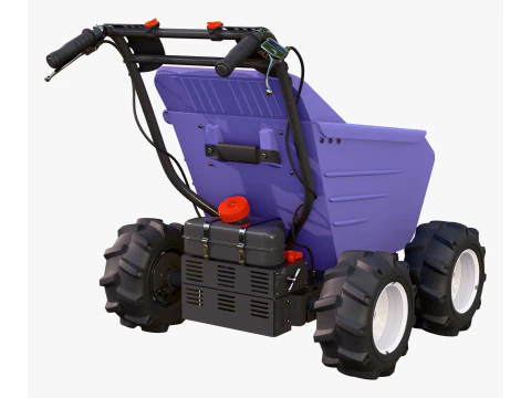 Motorized Mini Dumper M1 3D Model