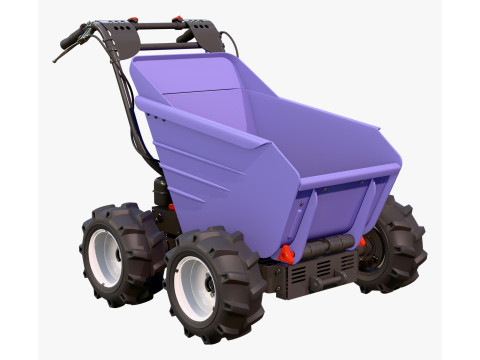 Motorized Mini Dumper M1 Model 3D
