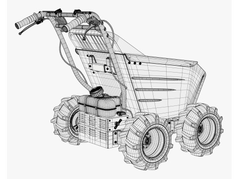 Motorized Mini Dumper M1 Model 3D