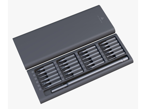Screwdriver Precision Bit Set M1 Modèle 3D