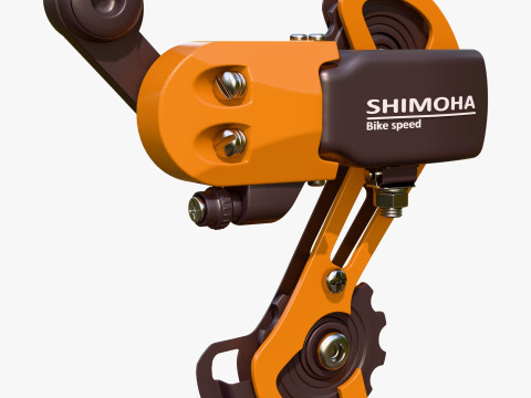 Bicycle Derailleur Speed Changer M1 3Dモデル