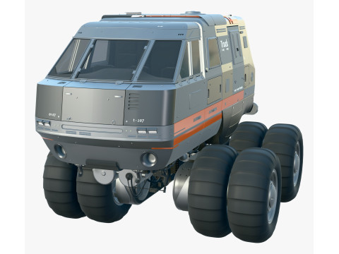 Bilim Kurgu Keşif Aracı M1 3D Model