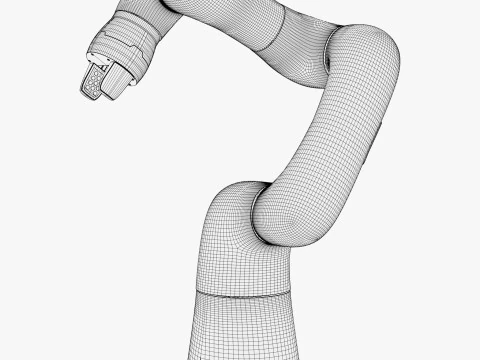 Braccio manipolatore robot collaborativo M1 Modello 3D