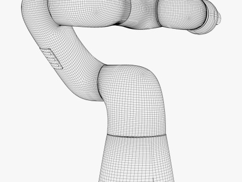协作机器人机械臂M1 3D 模型