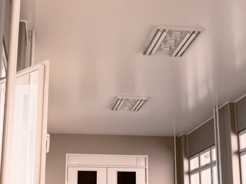 Corridoio edilizio M1 Modello 3D