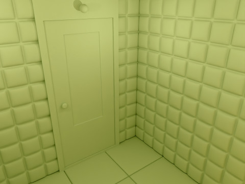 精神病院软垫室M1 3D 模型