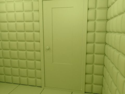 精神病院软垫室M1 3D 模型