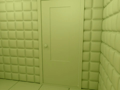 Mental Hospital Padded Room M1 3D Model