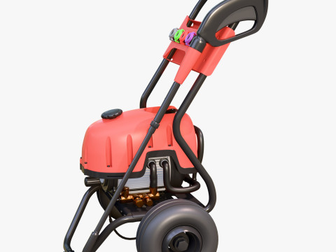 Portable Pressure Washer M1 3D Model
