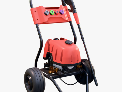 Portable Pressure Washer M1 3D Model