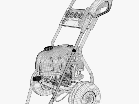 Portable Pressure Washer M1 3D Model