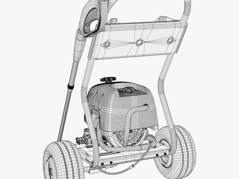 Portable Pressure Washer M1 3D Model