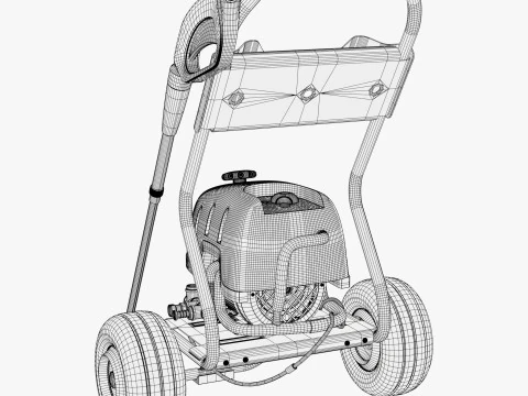 Portable Pressure Washer M1 3D Model